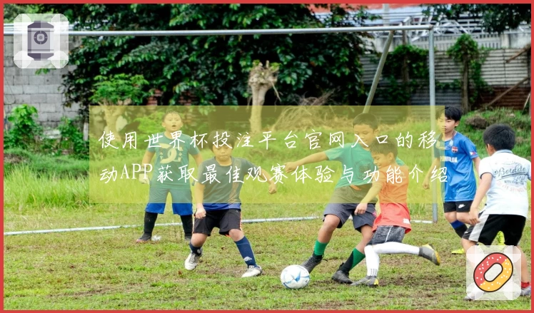 使用世界杯投注平台官网入口的移动APP获取最佳观赛体验与功能介绍